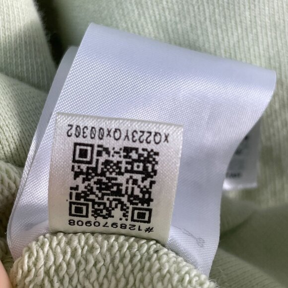 Y-3 Mens Medium Green Hoodie Pullover Sweatshirt Long Sleeve - Picture 11 of 12